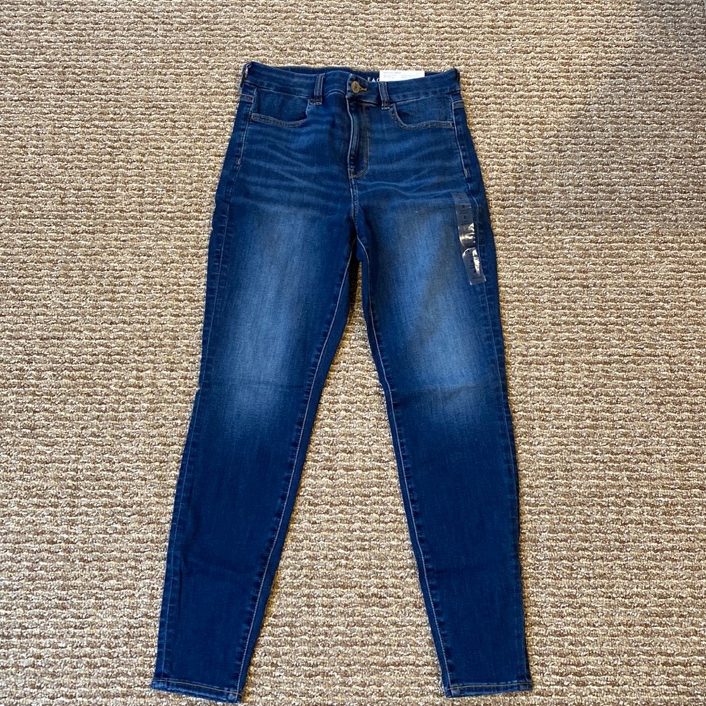 NWT American Eagle Curvy Hi Rise Jegging Size 8